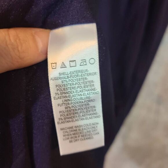 Dress the Population Boysenberry Cut-Out Dress Size Medium - Picture 7 of 7